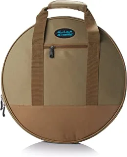 Al Rimaya Plate Bag, 42 x 6 x 42 cm Size, Khaki