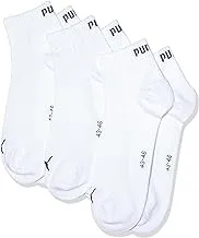 Puma Men's Quarter Plain 3 Pack Socks