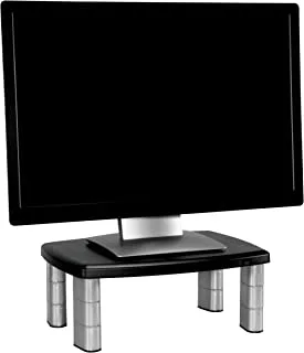 3M Adjustable Monitor Stand, Three Leg Segments Simply Adjust Height From 1