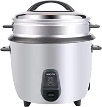 Lawazim 1.8L Automatic Steamer Rice Cooker | one-touch | clear measuring lines (for water) in the inner pan and a rice scoop for neat | easy serving