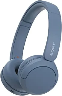 Sony WH-CH520 Wireless Bluetooth On-Ear with Mic for Phone Call, Blue