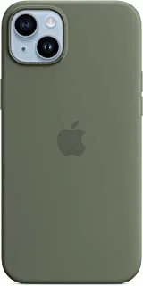 Apple iPhone 14 Plus Silicone Case with MagSafe - Olive ​​​​​​​