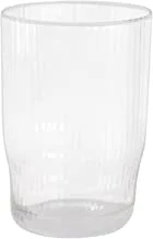 Hema Bergen Long Drinking Glass, 450 ml Capacity, Transparent
