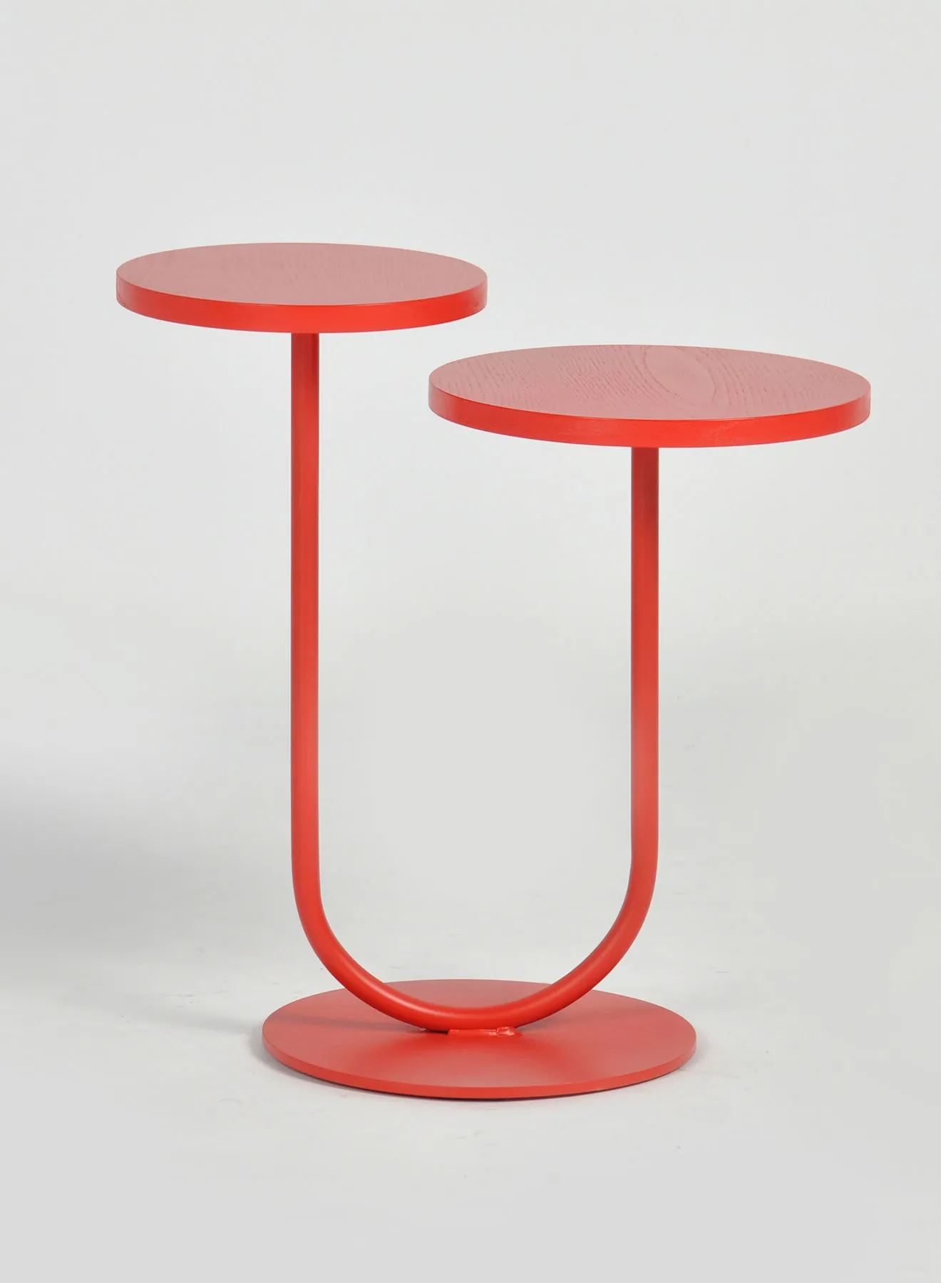 تبديل الطاولة الجانبية - باللون الأحمر - تستخدم بجانب الأريكة كركن قهوة