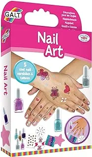 Galt Toys, Nail Art, Craft Kits for Kids, Ages 7+, Multi-colored