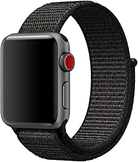 COOLBABY Replacement Band For Apple Watch Series 1/2/3 42mm 22centimeter Black