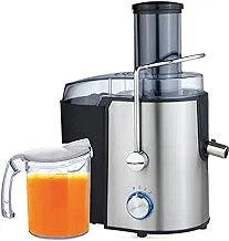 'Clikon Juice Extractor with Automatic Overheat Protection, 2 Speed Function, Shockproof Body, 650 Watts, 2 Years Warranty - CK2629, SILVER/BLACK