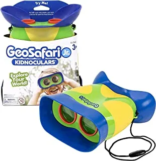 Educational Insights GeoSafari Jr. Kidnoculars Binoculars for Kids, Toddler & Kids Binoculars, Outdoor Play, Camping Gear, Ages 3+