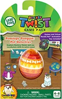 LeapFrog Rockit Twist Penelope Penguin Pet Detective Learning Toys Game Pack, Multicolour