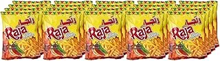 Raja Hot Flavour Potato Crunchies ، 20 x 14 g ، أحمر