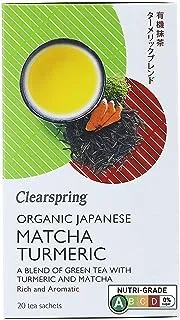 Clear Spring Organic Matcha Turmeric Tea, 36 g