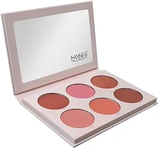 Make Over 22 M3201 Candy Cheek 6 Colour Palette Blusher 175 g, Pink