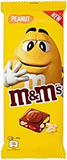 M&M's Chocolate Peanut Bar, 165g - Pack of 1