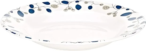 Servewell 23 cm Decor Rim Soup Plate - White