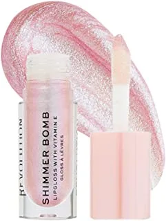 Revolution Shimmer Bomb Lip Gloss 4.6 ml, Sparkle