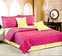 Compressed Comforter two-sided Color Set 6 Pieces by Hours, King Size, HRS-4-18