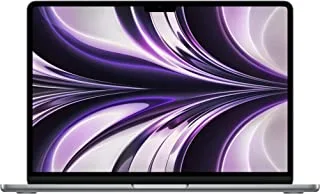 Apple 2022 MacBook Air laptop with M2 chip: 13.6-inch Liquid Retina display, 8GB RAM, 512GB SSD storage, 1080p FaceTime HD camera. Works with iPhone and iPad; Space Grey; English
