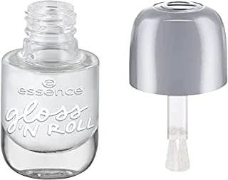 Essence Gel Nail Polish, 01 Transparent Gloss' N Roll