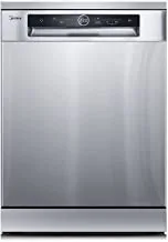 Midea Turbo Speed Double Dishwasher with 15 Place Settings | Model No WQP15-U7635S with 2 Years Warranty