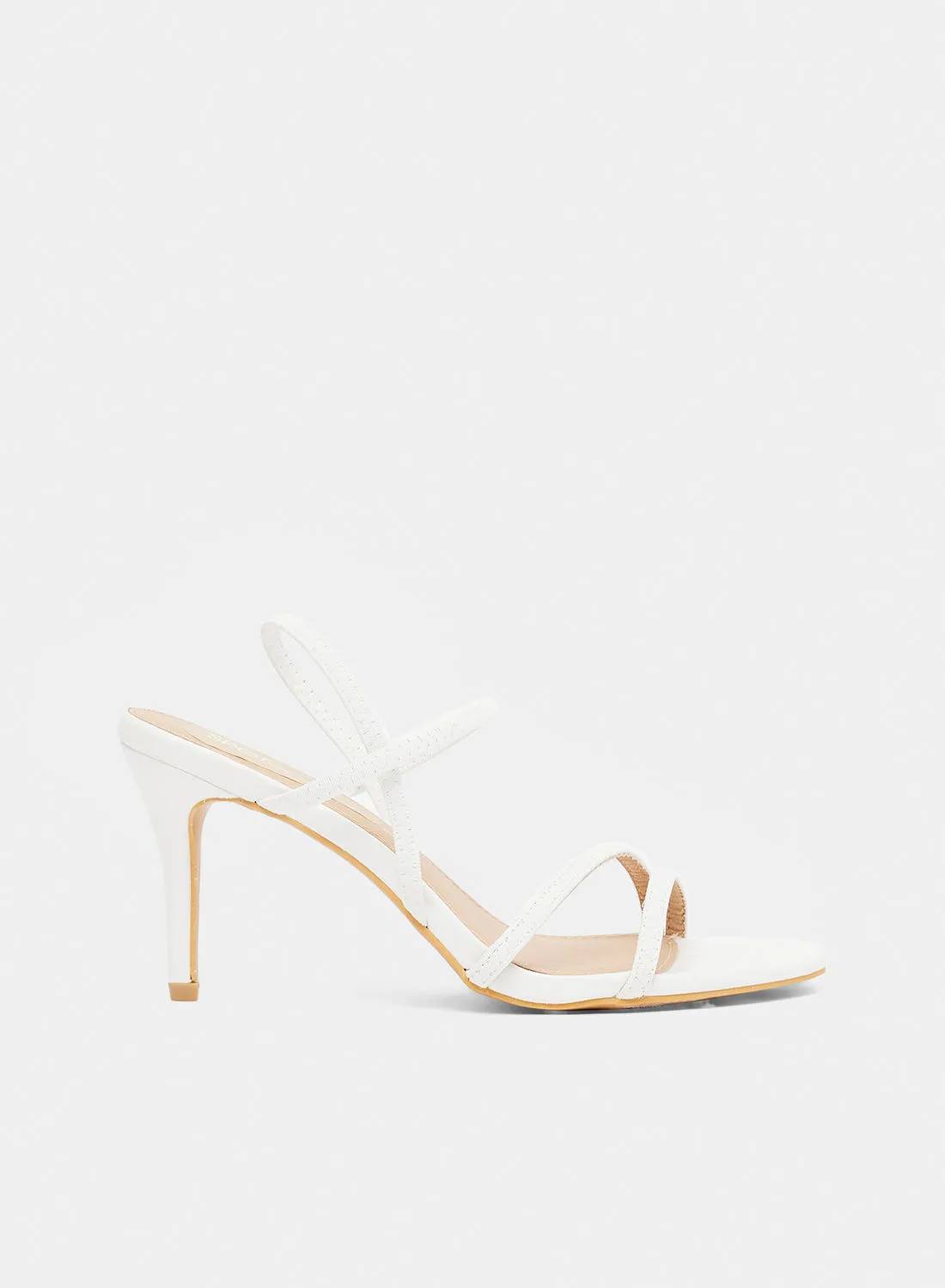 Spot-On Strappy High-Heel Sandals