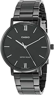 Casio Analog Black Dial Men's Watch-MTP-VT01B-1BUDF