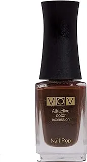Vov Nail Pop Shine Nail Polish, Dark Choco, 3212A, g