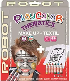ماكياج Playcolor Robot Thematic ولون النسيج