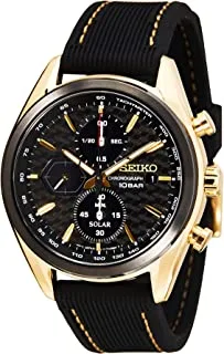 Seiko Analog Black Dial Men's Watch-SSC804P1