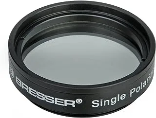 Bresser Single Polarizing Filter 31.7 mm Diameter x 10 mm Height Black