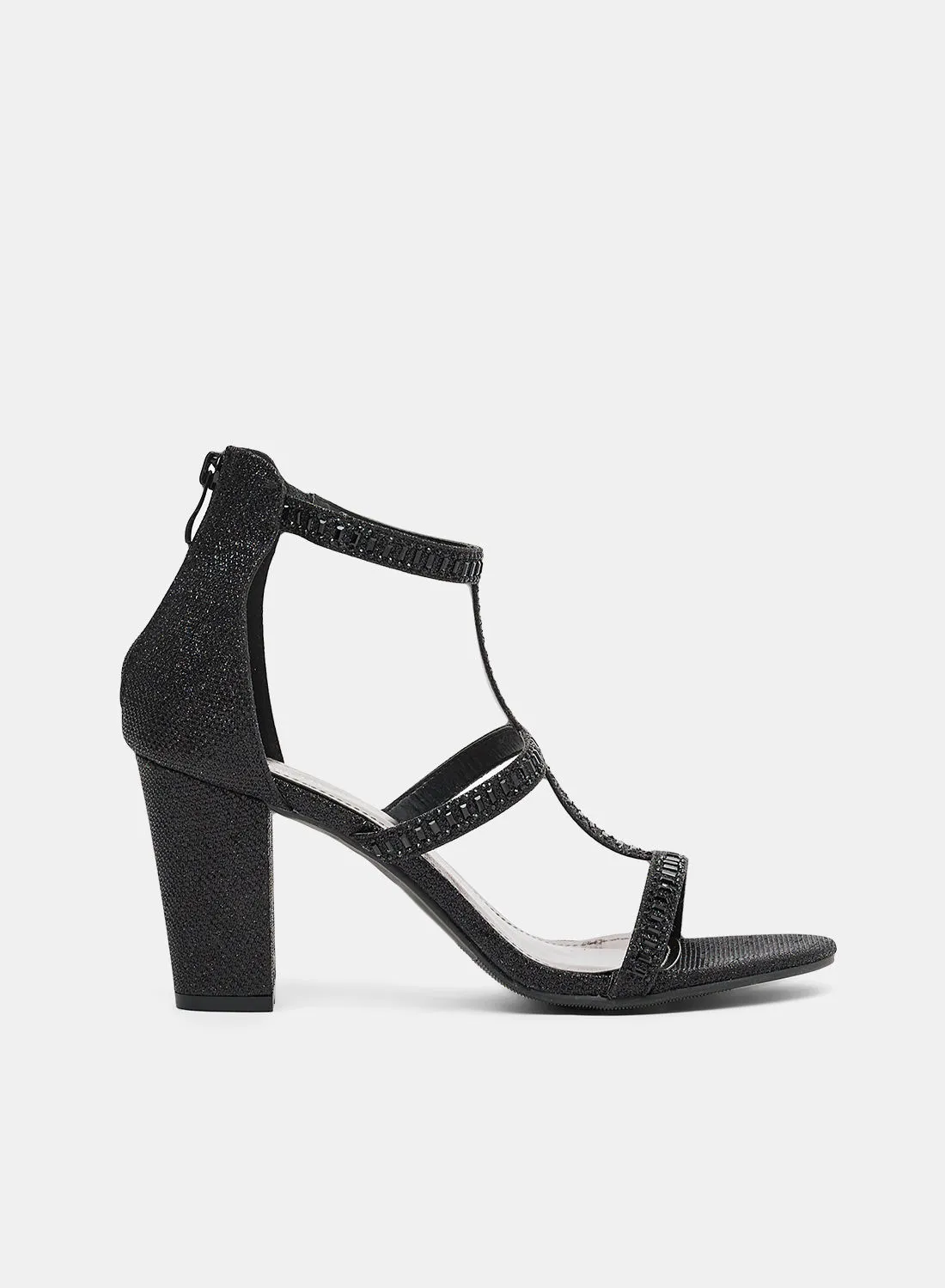 Anne Michelle Strappy High-Heel Sandals