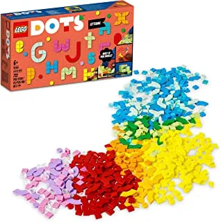 LEGO® DOTS Lots of DOTS – Lettering 41950 DIY Craft Decoration Kit (722 Pieces)