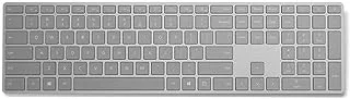 Microsoft WS2-00022 Surface Arabic Bluetooth Keyboard, Gray, One Size