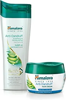 Himalaya Anti Dandruff Kit with Anti dandruff Cream 140ml & Anti Dandruff Soothing & Moisturizing Shampoo 400ml
