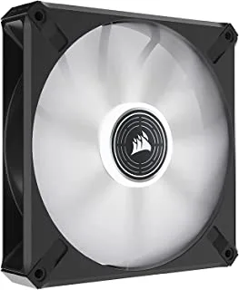CORSAIR ML140 LED Elite, 140mm Magnetic Levitation White LED Fan with AirGuide, Single Pack