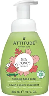 Attitude Little Leaves Natural Foaming Hand Soap - Watermelon And Coco - 295 ml