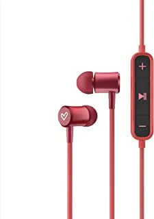 Energy Sistem Earphones BT Urban 2 Cheery Red (Bluetooth Headphones in Ear, Magnetic Closure, Wireless Earphones, 10 Playtime, Built-in Microphone, Control Talk, Extended Battery)