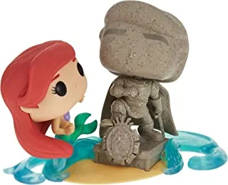 Funko Pop Moment! Disney: Ultimate Princess- Ariel & Statue Eric (Exc), Multi Color, 58795