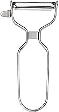 Hema Stainless Steel Cross Peeler, 12.5 cm Length, Silver