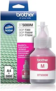 Brother Genuine BT5000M Ink Bottle, Magenta, Page Yield up to 5,000 Pages