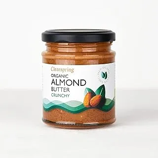 Clear Spring Organic Almond Crunchy Butter, 170 g