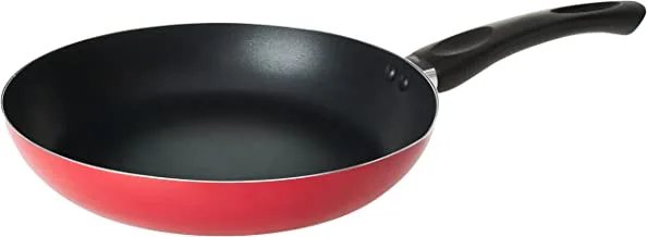Delcasa non stick fry pan 26cm 1x12, dc1104, red