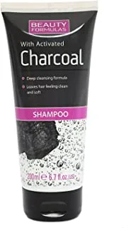 Beauty Formulas Charcoal Deep Cleansing Shampoo 200 ml