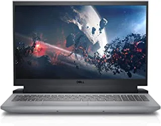 Dell G15 5520 Latest Gaming Laptop, 12th Gen Intel Core i5-12500H, 15.6 Inch FHD, 512GB SSD, 8 GB RAM, NVIDIA® GeForce RTX™ 3050 4GB Graphics, Win 11 Home, Eng Ar KB, Grey
