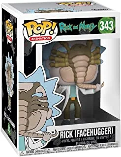 Funko Pop! Animation Rick and Morty - Rick w/ Facehugger Exc, Action Figures - 28455