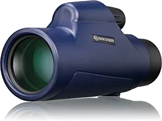 Bresser Topaz Monocular 7 x 42 cm Waterproof for Water Sports with Roof Edge Look Blue - 8910160