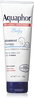 Aquaphor, Baby, Healing Ointment, Advanced Therapy, Relieves Diaper Rash, TWIN PACK, 198 g (7 oz) Each