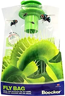 Agrisense Fly Bag, Outdoor Fly Trap, Flies Targeting Feature, Safe Fly Trap, Outdoor Fly Catcher, Pack of 3