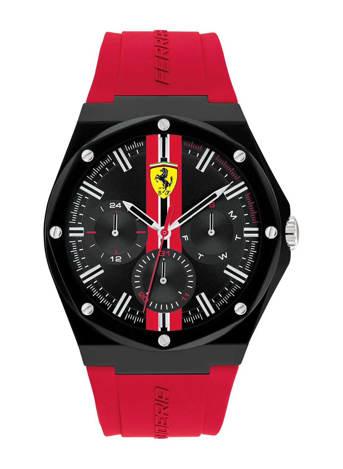 Scuderia Ferrari Men's Aspire Black Dial Watch - 0830870
