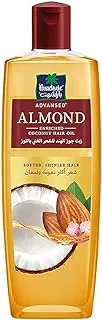 Parachute Advansed Alomnd Hair Oil for Softer, Shinier Hair | Enriched With Natural Coconut Oil | Contains 0% Parabens Silicones and Sulphate - 300ml