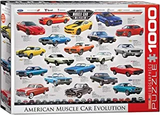American Muscle Car Evolution 1000 Pieces Puzzle